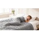 Weighted blanket, sensory blanket for children and adults, 150x200 cm, 9 kg