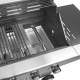 Teesa BBQ 3001 Master Gas grill - 3 burners - space for a bottle
