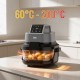 TEESA GLASS AIR FRYER 4L, 1.5 L, 1500W fat-free fryer TEESA GLASS AIR FRYER 4L, 1.5 L, 1500W fat-free fryer