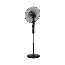 Teesa stand fan with remote control (black)