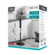 Teesa stand fan with remote control (black)