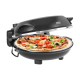 TEESA SUPREME FUN pizza oven 1200W, 400 degrees, two heating elements, black