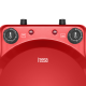 TEESA SUPREME FUN pizza oven 1200W, 400 degrees, two heaters, red TEESA SUPREME FUN pizza oven 1200W, 400 degrees, two heaters, red