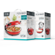 TEESA SUPREME FUN pizza oven 1200W, 400 degrees, two heaters, red TEESA SUPREME FUN pizza oven 1200W, 400 degrees, two heaters, red