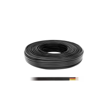 Telephone cable 4C black 100 LXK512