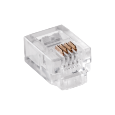 Telephone plug RJ11 6P 4C