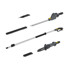Telescopic cordless shears + saw 2in1 Rebel