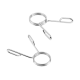 Straight Olympic bar with bearings, Olympic barbell with bearings 180cm 15kg REBEL ACTIVE