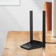 TP-LINK AC1300 Archer T4U Plus didelio diapazono dvigubos antenos USB adapteris