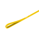TPE exercise band - Power Band PT-1, yellow 4-7 kg REBEL ACTIVE