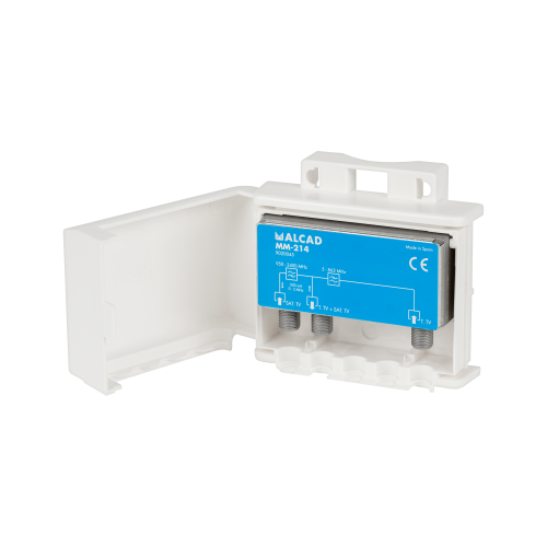 TV-SAT Multiplexer MM-214 ALCAD TV-SAT Multiplexer MM-214 ALCAD