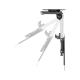 Universal ceiling/slant mount for LED TV (17-37") LCD-CM222