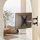 Universal wall mount for LED TV (13-43"), vertical and horizontal adjustment