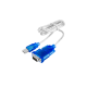 USB 2.0 - RS232 konverterio kabelis (DB9M)