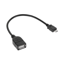 USB cable socket A - micro USB plug 20cm
