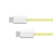 USB Type C – USB Type C laidas 60 W 1 m geltonas Kruger&Matz Basic