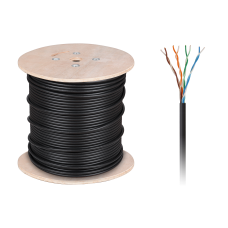 Copper computer cable - UTPCat5e twisted pair + gel