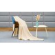 Fleece blanket 150x200 cm TEESA - cream Fleece blanket 150x200 cm TEESA - cream