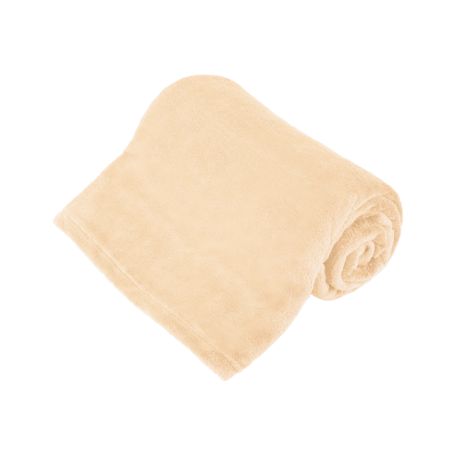 Fleece blanket 150x200 cm TEESA - cream Fleece blanket 150x200 cm TEESA - cream
