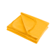 Fleece blanket 130x150 cm TEESA - yellow