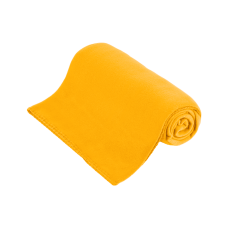 Fleece blanket 130x150 cm TEESA - yellow
