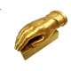 3D plastikas PLA auksinė blizgi (silk Gold) 1.75mm 1kg refill pakuotė Rosa3D