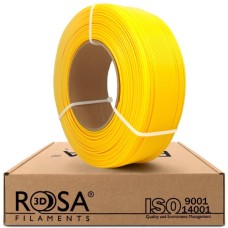 3D plastic PLA 1.75mm 1kg refill pack Rosa3D - Yellow