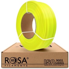 3D plastic PLA 1.75mm 1kg refill pack Rosa3D - Neon Yellow