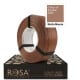 3D plastikas PLA rudas/kakavinis (Mocha Mousse) 1kg refill pakuotė Rosa3D