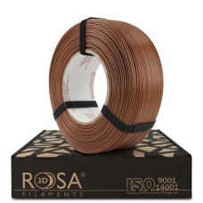 Rosa3D 3D plastikas PLA 1kg refill pakuotė - Mocha Mousse