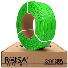 3D plastikas PLA 1.75mm 1kg refill pakuotė Rosa3D - Green