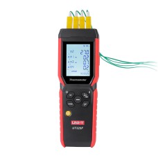 4-channel thermometer -200.0°C~1372°C: Type-K; 7 thermocouples; APP and PC connection; 72000 groups; UNI-T