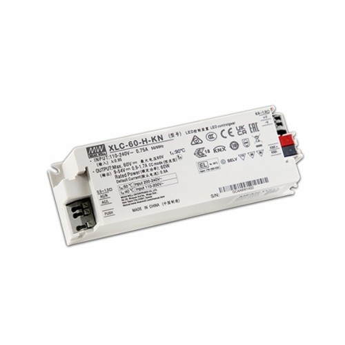 60W pastovios galios LED šaltinis 900-1700mA 9-54V, KNX, IP20, MEAN WELL 60W pastovios galios LED šaltinis 900-1700mA 9-54V, KNX, IP20, MEAN WELL