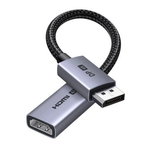 Adapteris DisplayPort kištukas HDMI lizdas 4K@60Hz 0.2m DP139 UGREEN Adapteris DisplayPort kištukas HDMI lizdas 4K@60Hz 0.2m DP139 UGREEN