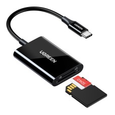 Memory card microSD SD reader USB-C 3.1 - black