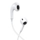 Headphones with microphone 1.1m (USB-C plug) Encok CZ17, white