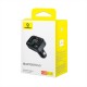 Car Bluetooth 5.0 FM Transmitter 2xUSB + USB-C, Black