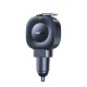 Car charger 12-24V 45W USB-C PD with retractable 0.8m USB-C cable PrimeTrip VR2, black Car charger 12-24V 45W USB-C PD with retractable 0.8m USB-C cable PrimeTrip VR2, black