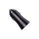 Car charger 12-24V 60W USB-A + USB-C QC4+ PD, gray