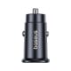 Car charger GoTrip 30W 12-24V 2xUSB-C PD, black