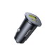 Automobilinis įkroviklis GoTrip 30W 12-24V USB-A + USB-C QC PD, juodas