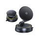 Automobilinis magnetinis laikiklis telefonams su belaidžiu įkrovimu 15W PrimeTrip VC2 Flex Pro, juodas
