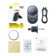 Automobilinis magnetinis laikiklis telefonams su belaidžiu Qi2.2 įkrovimu 25W PrimeTrip VC2 Pro, juodas Automobilinis magnetinis laikiklis telefonams su belaidžiu Qi2.2 įkrovimu 25W PrimeTrip VC2 Pro, juodas