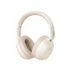 Wireless Bluetooth 5.3 headphones Bass 35 Max with microphone, white