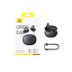 Wireless Bluetooth 6.0 headphones Bass BC1 with charging case, black Wireless Bluetooth 6.0 headphones Bass BC1 with charging case, black