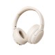 Wireless Bluetooth 6.0 headphones Bass BH1 Lite with microphone, white