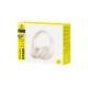 Wireless Bluetooth 6.0 headphones Bass BH1 Lite with microphone, white