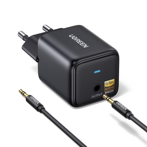 Belaidis Bluetooth 6.0 LDAC garso imtuvas su 3.5mm (AUX) jungtimi Belaidis Bluetooth 6.0 LDAC garso imtuvas su 3.5mm (AUX) jungtimi