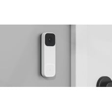 Bevielis išmanusis Wi-Fi durų skambutis su vaizdo kamera 3MP, baltas, TUYA / Smart Life