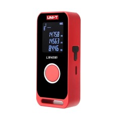 Rechargeable laser distance meter, 40m; LCD; Li-ion, Type-C, UNI-T